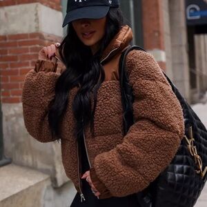 Abercrombie Ultra Collection Puffer Sherpa